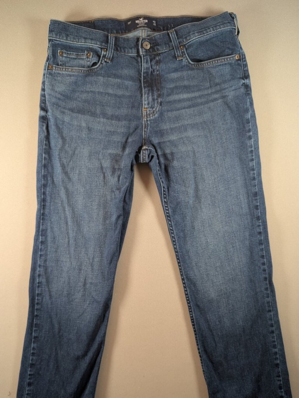 Men's Hollister Jeans Epic Flex Straight Leg Size 32 x 32